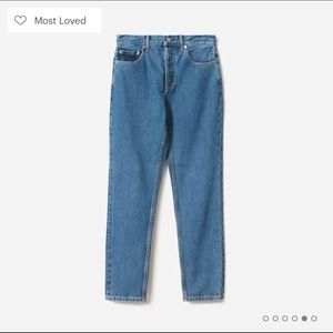 Everlane ‘90s Cheeky Straight Jean (Regular)